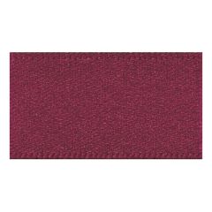 **-Berisfords 10mm Burgundy Double Faced Satin Ribbon (20m spool)-** ##-Berisfords Ribbon R350110-405-##