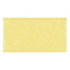 **-Berisfords 10mm Lemon Double Faced Satin Ribbon (20m spool)-** ##-Berisfords Ribbon R350110-5-##