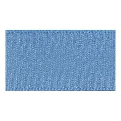 **-Berisfords 10mm Dusky Blue Double Faced Satin Ribbon (20m spool)-** ##-Berisfords Ribbon R350110-61-##