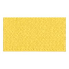 **-Berisfords 10mm Yellow Double Faced Satin Ribbon (20m spool)-** ##-Berisfords Ribbon R350110-679-##