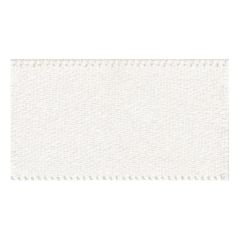 **-Berisfords 25mm Bridal White Double Faced Satin Ribbon (20m spool)-** ##-Berisfords Ribbon R350125-419-##