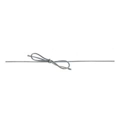 **-Berisfords 400mm Silver Elastic Loops-** ##-Berisfords Ribbon R40477400-100-##