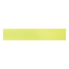 **-Berisfords 10mm Fluorescent Yellow Grosgrain Ribbon (20m spool)-** ##-Berisfords Ribbon R4102510-6846-##