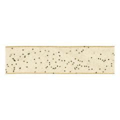 **-Berisfords 15mm Honey Gold Random Glitter Ribbon (20m spool)-** ##-Berisfords Ribbon R4280215-678-##
