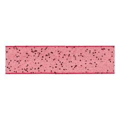 **-Berisfords 25mm Red Random Glitter Ribbon (20m spool)-** ##-Berisfords Ribbon R4280225-15-##