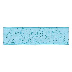 **-Berisfords 25mm Peacock Random Glitter Ribbon (20m spool)-** ##-Berisfords Ribbon R4280225-4-##