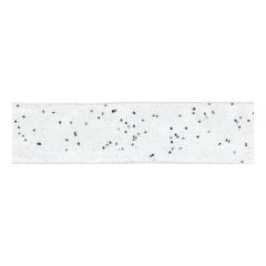 **-Berisfords 40mm White Random Glitter Ribbon (20m spool)-** ##-Berisfords Ribbon R4280240-1-##