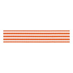 **-Berisfords 9mm Orange Stripes Ribbon (25m spool)-** ##-Berisfords Ribbon R431529-1407-##