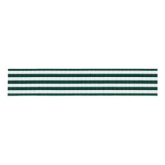 **-Berisfords 9mm Bottle Green Stripes Ribbon (25m spool)-** ##-Berisfords Ribbon R431529-28-##