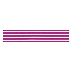 **-Berisfords 9mm Fuchsia Stripes Ribbon (25m spool)-** ##-Berisfords Ribbon R431529-3815-##