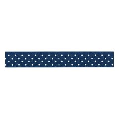 **-Berisfords 15mm Navy Micro Dot Polyester Ribbon (20m spool)-** ##-Berisfords Ribbon R593215-13-##