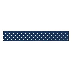 **-Berisfords 25mm Navy Micro Dot Polyester Ribbon (20m spool)-** ##-Berisfords Ribbon R593225-13-##