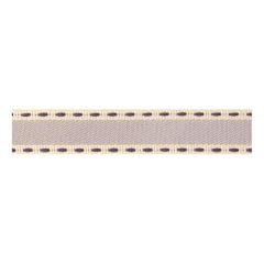 **-Berisfords 15mm Grey Vintage Stitch Ribbon (15m spool)-** ##-Berisfords Ribbon R6003615-6-##