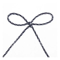 **-Berisfords 3mm Navy/White Bakers Twine Ribbon (20m spool)-** ##-Berisfords Ribbon R600443-1-##