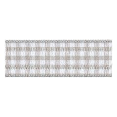 **-Berisfords 10mm Steel Gingham Ribbon (20m spool)-** ##-Berisfords Ribbon R739110-18-##