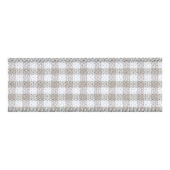**-Berisfords 15mm Steel Gingham Ribbon (20m spool)-** ##-Berisfords Ribbon R739115-18-##