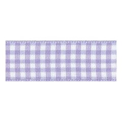 **-Berisfords 15mm Orchid Gingham Ribbon (20m spool)-** ##-Berisfords Ribbon R739115-910-##