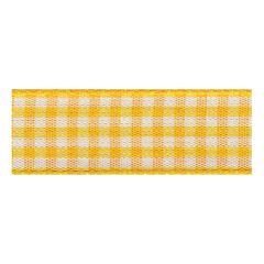 **-Berisfords 40mm Gold Gingham Ribbon (20m spool)-** ##-Berisfords Ribbon R739140-37-##
