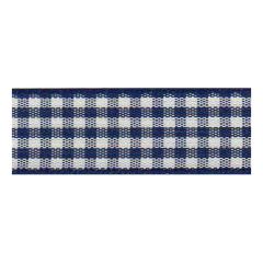 **-Berisfords 5mm Navy Gingham Ribbon (20m spool)-** ##-Berisfords Ribbon R73915-13-##