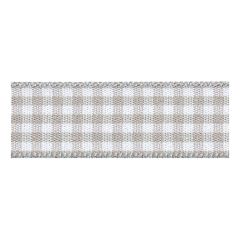 **-Berisfords 5mm Steel Gingham Ribbon (20m spool)-** ##-Berisfords Ribbon R73915-18-##