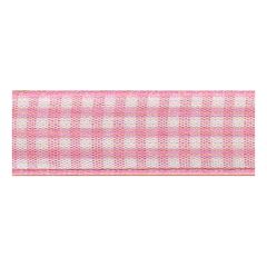 **-Berisfords 5mm Rose Gingham Ribbon (20m spool)-** ##-Berisfords Ribbon R73915-57-##
