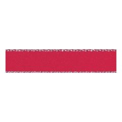 **-Berisfords 7mm Red Silver Metallic Edge Satin Ribbon (20m spool)-** ##-Berisfords Ribbon R86037-250-##