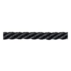 **-Berisfords 5mm Black Barley Twist Rope Ribbon (20m spool)-** ##-Berisfords Ribbon R8921-10-##