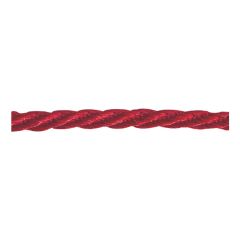 **-Berisfords 5mm Red Barley Twist Rope Ribbon (20m spool)-** ##-Berisfords Ribbon R8921-15-##