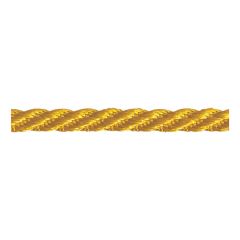 **-Berisfords 5mm Gold Barley Twist Rope Ribbon (20m spool)-** ##-Berisfords Ribbon R8921-37-##