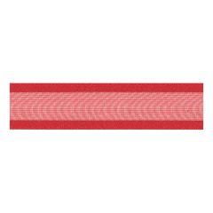 **-Berisfords 15mm Red Sheer Elegance Ribbon (25m spool)-** ##-Berisfords Ribbon R990215-15-##