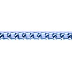 **-Faceted Aluminum Chain 3mm X 10m :: Gunmetal-** ##-Trimits TD0282-##