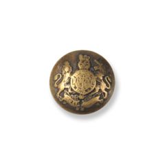 **-Military Style Metal Button G4316 :: 15mm :: Bronze-** ##-Trimits G431624-90-##