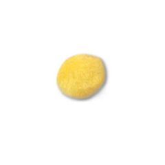**-12mm Pom Poms With Holes In Bulk :: Yellow-** ##-Trimits HP2Y-##