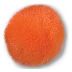 **-25mm Pom Poms In Bulk :: Orange-** ##-Trimits PP3-O-##