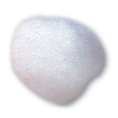 **-35mm Pom Poms In Bulk :: White-** ##-Trimits PP4W-##