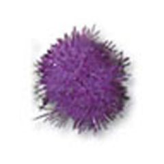 **-7mm Metallic Pom Poms In Bulk :: Purple-** ##-Trimits PP96-##