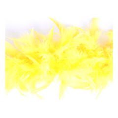 **-Marabou Boa approx-** 12cm x 1.8m :: Colour Yellow ##-Trimits TD0078-##