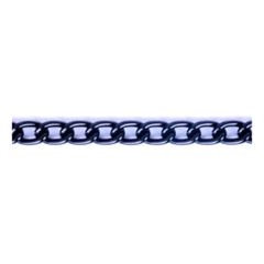 **-Faceted Aluminium Chain 8mm X 10m :: Black-** ##-Trimits TD0298-##