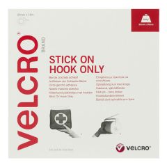 **-Velcro Tape Stick On (Hook Only) 20mm x 10mtr-** ##-Velcro V60223-##