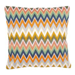 **-Long Stitch Cushion: Zigzag-** ##-Vervaco PN-0147946-##