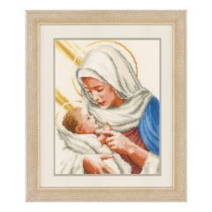 **-Counted Cross Stitch: Maria And Jesus-** ##-Vervaco PN-0148524-##
