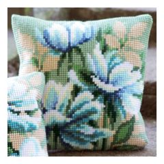 **-Cross Stitch Cushion: Japanese Anemones I-** ##-Vervaco PN-0149290-##