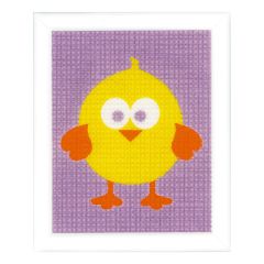 **-Tapestry Kit: Yellow Chick-** ##-Vervaco PN-0150015-##