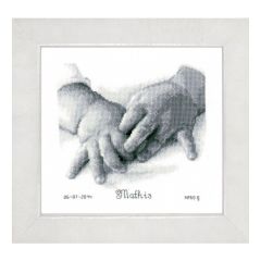 **-Counted Cross Stitch Kit: Baby Hands-** ##-Vervaco PN-0150172-##