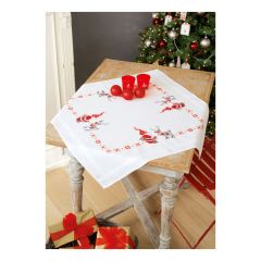 **-Embroidery Tablecloth: Christmas Elves-** ##-Vervaco PN-0150474-##