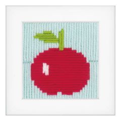 **-Long Stitch Kit: Apple-** ##-Vervaco PN-0153802-##