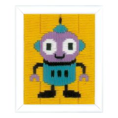 **-Long Stitch Kit: Robot-** ##-Vervaco PN-0153810-##
