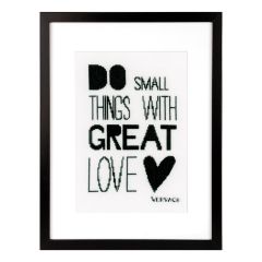 **-Counted Cross Stitch Kit: Do Small Things (Evenweave)-** ##-Vervaco PN-0156395-##