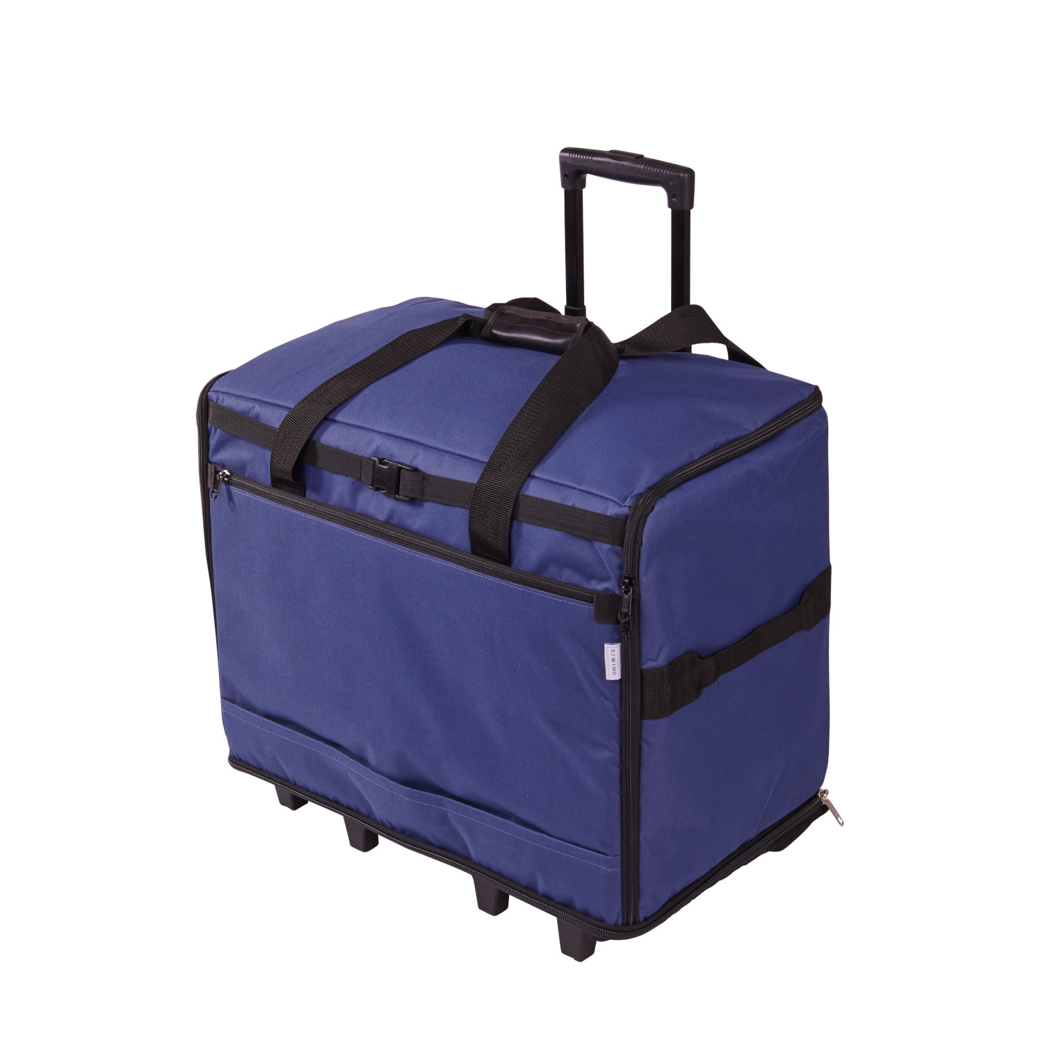 Image of: XL Sewing Machine Trolley Bag Navy 60 x 42 x 30cm - Birch 006107-NAVY