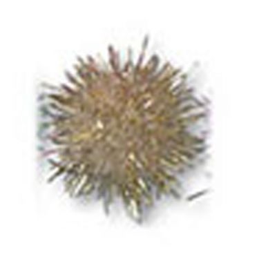 <strong>7mm Metallic Pom Poms In Bulk :: Gold</strong> <em>Trimits PP95</em>